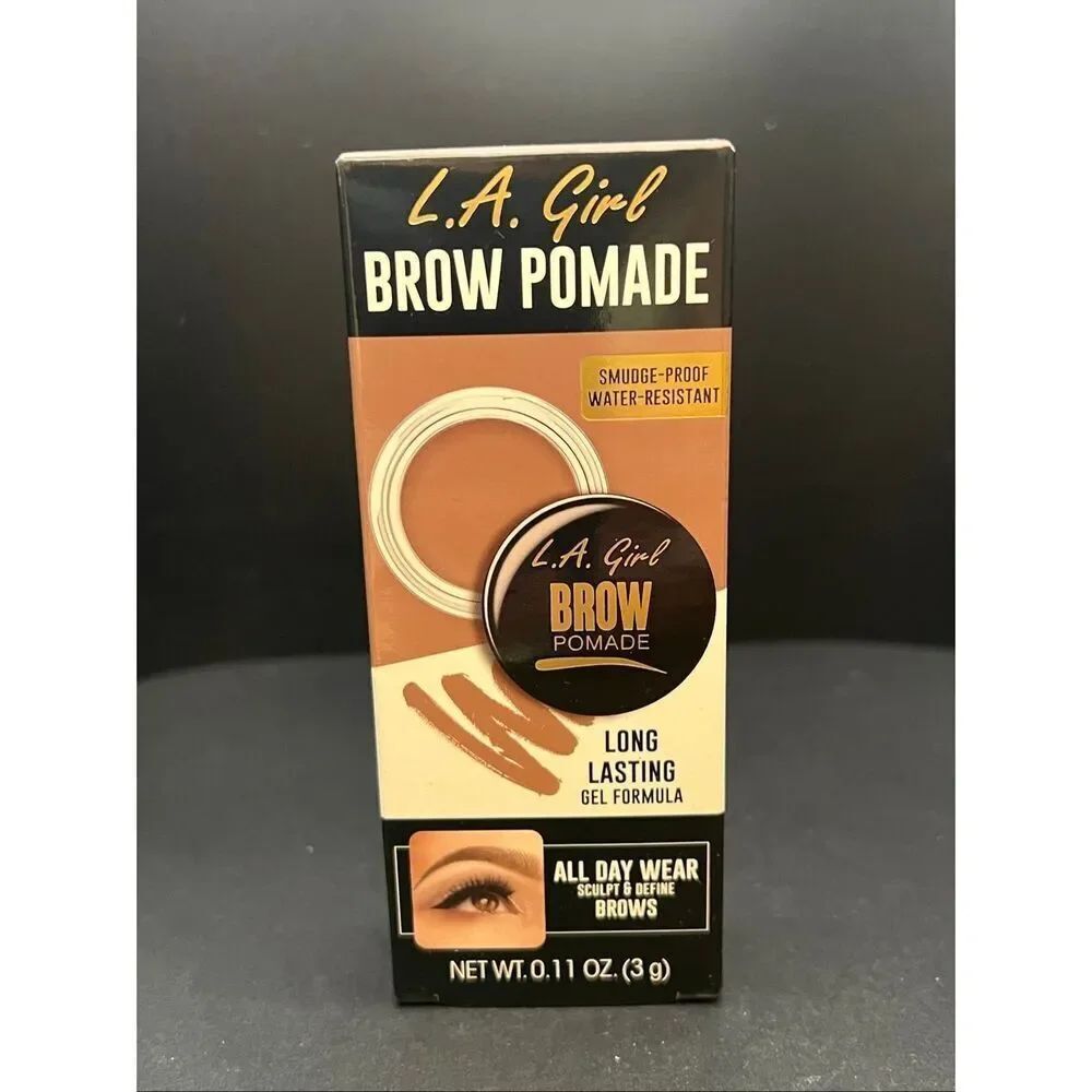 LA Girl Brow Pomade Long Lasting Gel Formula in Taupe GBP362